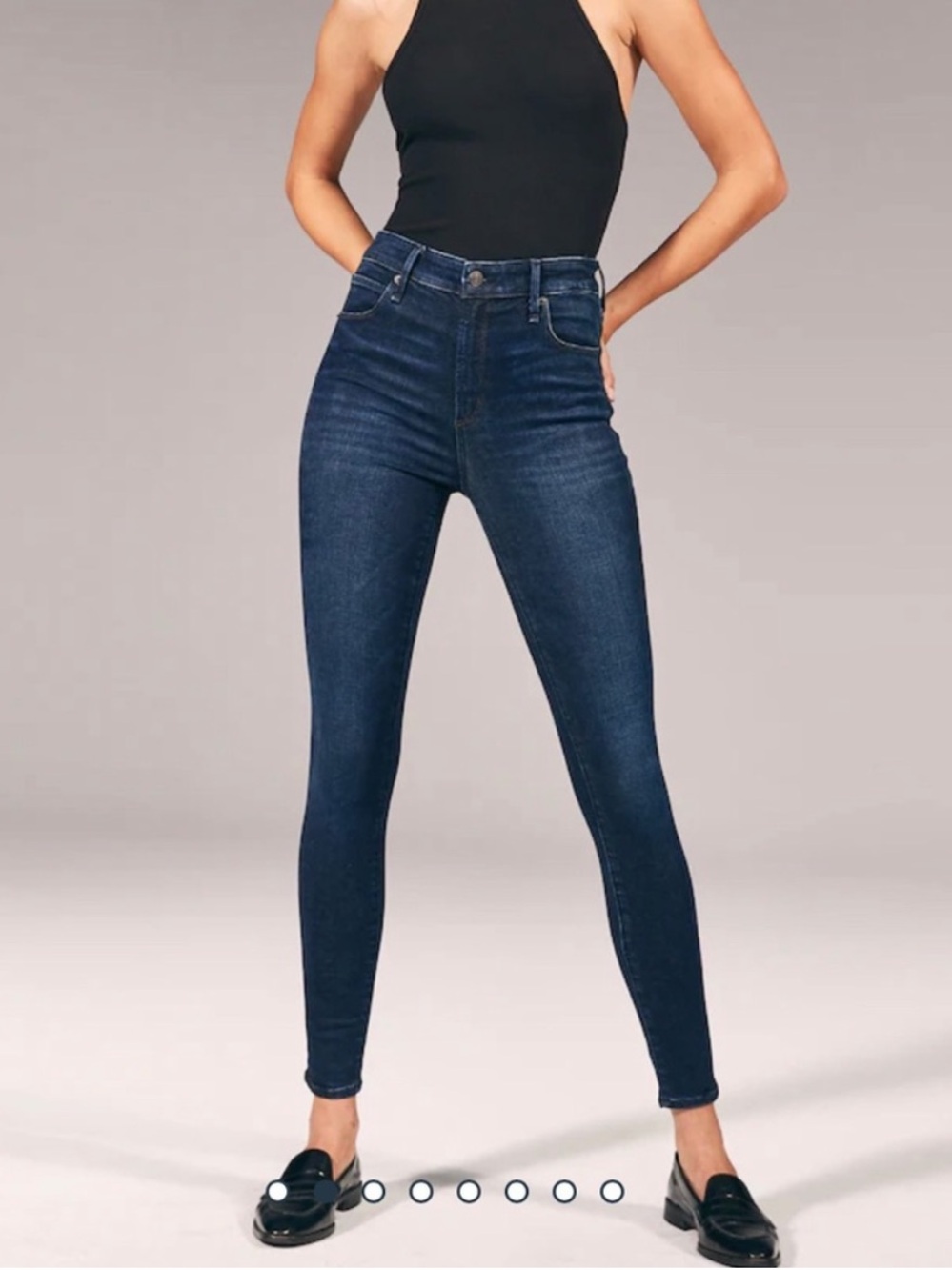 Abercrombie & Fitch Simone High-Rise Super Skinny Jeans | Size 29/8 Regular